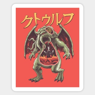 Kaiju Cthulhu Sticker